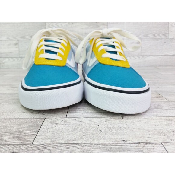 Women's Vans Old Skool Yacht Club Colorblock Canvas Suede Shoes Sneakers 7.5 - Picture 7 of 15